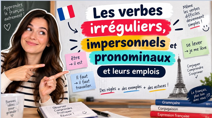 MODULE 7: Les verbes irréguliers, impersonnels et pronominaux et leurs emplois